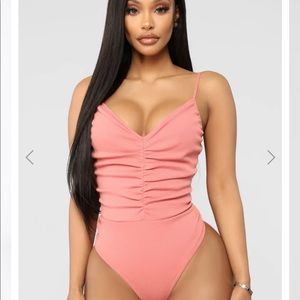 New with tag Fashion Nova Lucky Wish Bodysuit